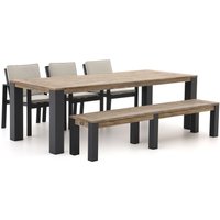 Bellagio Vezzano/ROUGH-X 240 cm Gartenmöbel-Set mit Bank 5-teilig Grau Rabatt: 28 % Bellagio Vezzano/ROUGH-X 240 cm Gartenmöbel-Set mit Bank 5-teilig Grau Rabatt: 28 %