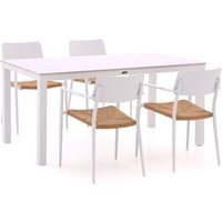 Bellagio Cino/Menzano 160 cm Gartenmöbel-Set 5-teilig stapelbar Rabatt: 19 % Bellagio Cino/Menzano 160 cm Gartenmöbel-Set 5-teilig stapelbar Rabatt: 19 %