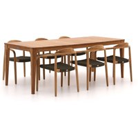 Bellagio Berbaro/Bruca 220 cm Gartenmöbel-Set 7-teilig Stapelbar Rabatt: 19 % Bellagio Berbaro/Bruca 220 cm Gartenmöbel-Set 7-teilig Stapelbar Rabatt: 19 %