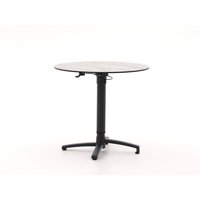 Bellagio Canzo Gartentisch klappbar Ø80 (h:73/109 cm) verstellbar Rabatt: 21 % Bellagio Canzo Gartentisch klappbar Ø80 (h:73/109 cm) verstellbar Rabatt: 21 %