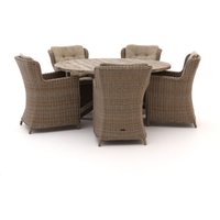 Intenso Milano/ROUGH-Y ø 150cm Gartenmöbel- Set 6-teilig Braun 150cm Rabatt: 30 % Intenso Milano/ROUGH-Y ø 150cm Gartenmöbel- Set 6-teilig Braun 150cm Rabatt: 30 %
