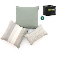 Dekokissen Set Modern Graphic Green Rabatt: 20 % Dekokissen Set Modern Graphic Green Rabatt: 20 %