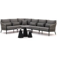 Bellagio Mineo/Tusa Ecklounge-Set 7-teilig links Schwarz 313×237.5cm Rabatt: 20 % Bellagio Mineo/Tusa Ecklounge-Set 7-teilig links Schwarz 313×237.5cm Rabatt: 20 %