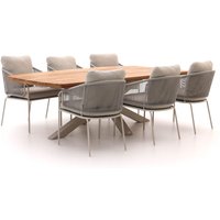 SUNS Revello/Induno dänisch oval 220 cm Gartenmöbel-Set 7-teilig SUNS Revello/Induno dänisch oval 220 cm Gartenmöbel-Set 7-teilig
