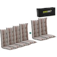 Madison 6er Hochleher Auflagen Set Grau Rabatt: 55 % Madison 6er Hochleher Auflagen Set Grau Rabatt: 55 %