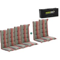 Madison 6er Hochleher Auflagen Set Grau Rabatt: 55 % Madison 6er Hochleher Auflagen Set Grau Rabatt: 55 %