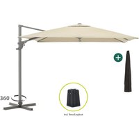 Shadowline Francisco Ampelschirm 300×300 cm Rabatt: 16 % Shadowline Francisco Ampelschirm 300×300 cm Rabatt: 16 %