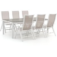 Bellagio Lugo/Fidenza 220 cm Gartenmöbel-Set 7-teilig verstellbar Rabatt: 22 % Bellagio Lugo/Fidenza 220 cm Gartenmöbel-Set 7-teilig verstellbar Rabatt: 22 %