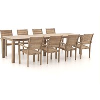 ROUGH-S 300 cm Gartenmöbel-Set 9-teilig stapelbar Rabatt: 30 % ROUGH-S 300 cm Gartenmöbel-Set 9-teilig stapelbar Rabatt: 30 %