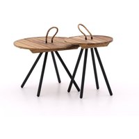 Apple Bee Elle Lounge Kaffeetisch ø 60 (h: 40 cm)/ø 40 (h: 45 cm) Schwarz 60cm Rabatt: 8 % Apple Bee Elle Lounge Kaffeetisch ø 60 (h: 40 cm)/ø 40 (h: 45 cm) Schwarz 60cm Rabatt: 8 %