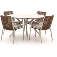 Bellagio Caronia/Sora ø 127 cm Gartenmöbel-Set 5-Teilig Stapelbar Rabatt: 20 % Bellagio Caronia/Sora ø 127 cm Gartenmöbel-Set 5-Teilig Stapelbar Rabatt: 20 %