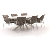 Manifesto Novara/Furato ellips 240 cm Gartenmöbel-Set 7-teilig Weiß Rabatt: 20 % Manifesto Novara/Furato ellips 240 cm Gartenmöbel-Set 7-teilig Weiß Rabatt: 20 %