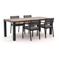 Bellagio Rumo/ROUGH-S 160 cm Gartenmöbel-Set 5-teilig Stapelbar Rabatt: 20 % Bellagio Rumo/ROUGH-S 160 cm Gartenmöbel-Set 5-teilig Stapelbar Rabatt: 20 %