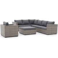 Forza Giotto Ecklounge-Set 4-teilig links Grau 302x230cm Rabatt: 27 % Forza Giotto Ecklounge-Set 4-teilig links Grau 302x230cm Rabatt: 27 %