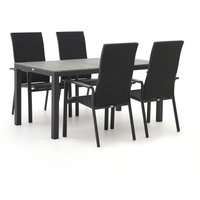 Kees Smit 10% Rabatt auf das 5teilige stapelbare GartenmöbelSet Bellagio AvioFidenza 160 cm