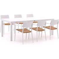 Bellagio Cino/Menzano 220 cm Gartenmöbel-Set 7-teilig stapelbar Rabatt: 20 % Bellagio Cino/Menzano 220 cm Gartenmöbel-Set 7-teilig stapelbar Rabatt: 20 %