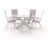 Bellagio Lugo/Lodola ø 150 cm Gartenmöbel-Set 6-teilig verstellbar Rabatt: 20 % Bellagio Lugo/Lodola ø 150 cm Gartenmöbel-Set 6-teilig verstellbar Rabatt: 20 %
