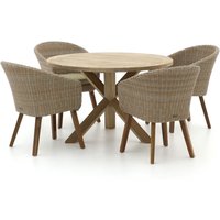 Intenso Tropea/ROUGH-Y ø 120 cm Gartenmöbel-Set 5-teilig Braun 120cm Rabatt: 34 % Intenso Tropea/ROUGH-Y ø 120 cm Gartenmöbel-Set 5-teilig Braun 120cm Rabatt: 34 %