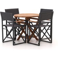 Bellagio Pasolini/Preston ø 80 cm Gartenmöbel-Set 5-Teilig inklapbaar Grau 80cm Rabatt: 19 % Bellagio Pasolini/Preston ø 80 cm Gartenmöbel-Set 5-Teilig inklapbaar Grau 80cm Rabatt: 19 %