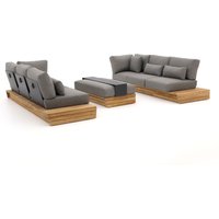 SUNS Tovara Lounge-Set 3-teilig Grau Rabatt: 28 % SUNS Tovara Lounge-Set 3-teilig Grau Rabatt: 28 %