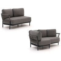 Bellagio Calizzano Gartensofa 2-Sitzer 168 cm inkl. Eckelement + linker Arm 3-Sitzer 214 cm Schwarz 214x90cm Rabatt: 19 % Bellagio Calizzano Gartensofa 2-Sitzer 168 cm inkl. Eckelement + linker Arm 3-Sitzer 214 cm Schwarz 214x90cm Rabatt: 19 %