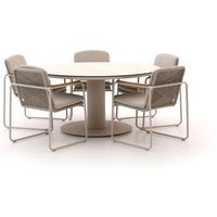 Bellagio Sordio/La Fonte ø 150 cm Gartenmöbel-Set 6-Teilig Stapelbar Rabatt: 19 % Bellagio Sordio/La Fonte ø 150 cm Gartenmöbel-Set 6-Teilig Stapelbar Rabatt: 19 %