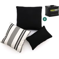 Dekokissen Set Timeless Stripe Black Weiß 60x30cm Rabatt: 32 % Dekokissen Set Timeless Stripe Black Weiß 60x30cm Rabatt: 32 %