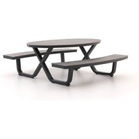 Bellagio Fidenza Picknicktisch 216x200x75 cm Grau Rabatt: 22 % Bellagio Fidenza Picknicktisch 216x200x75 cm Grau Rabatt: 22 %