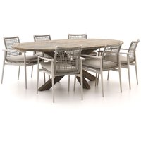 Bellagio Pizzoli/ROUGH-Y Ellips 240 cm Gartenmöbel-Set 7-teilig stapelbar Rabatt: 24 % Bellagio Pizzoli/ROUGH-Y Ellips 240 cm Gartenmöbel-Set 7-teilig stapelbar Rabatt: 24 %