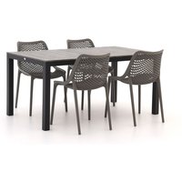 Forza Ripi/Fidenza 160 cm Gartenmöbel-Set 5-Teilig Stapelbar Rabatt: 22 % Forza Ripi/Fidenza 160 cm Gartenmöbel-Set 5-Teilig Stapelbar Rabatt: 22 %