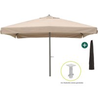 Shadowline Java Sonnenschirm 400×400 cm Taupe Rabatt: 22 % Shadowline Java Sonnenschirm 400×400 cm Taupe Rabatt: 22 %