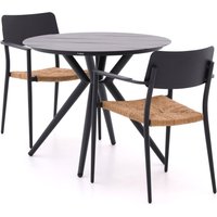 Bellagio Cino/Sora ø 90 cm Gartenmöbel-Set 3-teilig stapelbar Rabatt: 20 % Bellagio Cino/Sora ø 90 cm Gartenmöbel-Set 3-teilig stapelbar Rabatt: 20 %