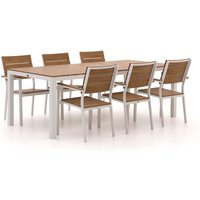 Bellagio Fidenza 220 cm Gartenmöbel-Set 7-Teilig Stapelbar Weiß Rabatt: 21 % Bellagio Fidenza 220 cm Gartenmöbel-Set 7-Teilig Stapelbar Weiß Rabatt: 21 %