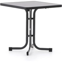 Sieger Mecalit Gartentisch klappbar 70x70x72 cm Sieger Mecalit Gartentisch klappbar 70x70x72 cm