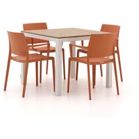 Forza Sile/Fidenza 90 cm Gartenmöbel-Set 5-teilig stapelbar Rabatt: 21 % Forza Sile/Fidenza 90 cm Gartenmöbel-Set 5-teilig stapelbar Rabatt: 21 %