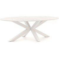 Bellagio Induno Ellips Gartentisch 240×120 cm Weiß Rabatt: 42 % Bellagio Induno Ellips Gartentisch 240×120 cm Weiß Rabatt: 42 %