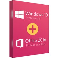 Windows 10 Professional + Office 2016 Pro Plus Bundle