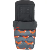 Cosatto Deluxe Footmuff - Charcoal Mister Fox