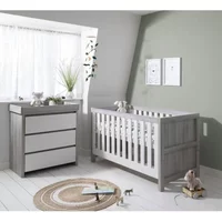 Kiddies Kingdom Enjoy 31% Discount on the Tutti Bambini Modena 2Piece Room Set in Ash Grey White