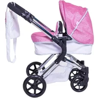 Roma Stephanie Single Children's Dolls Pram - Pink