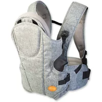 Dreambaby Oxford 3 in 1 Baby Carrier-Grey Denim (2021)