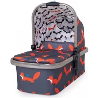 Cosatto Wow XL Carrycot-Charcoal Mister Fox