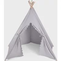 The Little Green Sheep Teepee Play Tent-Grey