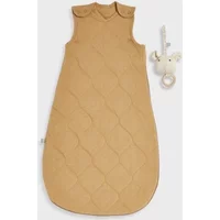 The Little Green Sheep Organic Baby Sleeping Bag 2.5 Tog -Honey, 0-6m