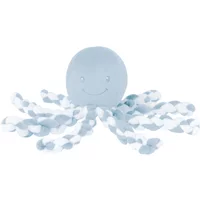 Nattou Lapidou Piu Piu Octopus - Light Blue and White