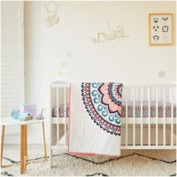 Kabode Cot & Cot Bed Quilted Blanket-Ankara