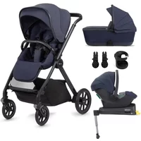 Silver Cross Reef First Bed Folding Carrycot & Travel Pack - Neptune