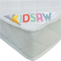 Kidsaw Deluxe Sprung Junior Toddler Mattress - White
