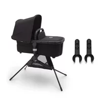 Bugaboo Fox 5 Bassinet Stand & Adapter Bundle - Black | Fast & Easy 365 Day Returns