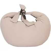 Hippychick Feeding Pillow-Charcoal and Dusky Pink